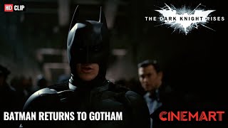 THE DARK KNIGHT RISES (2012) | Batman returns to Gotham Scene HD