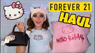 $200 Forever 21 X HELLO KITTY HAUL ! || VLOGMAS DAY 6