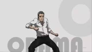 White man dancing (Boondocks)