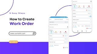 How to create work order - OXmaint