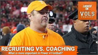 Tennessee Football Recruiting v. Coaching: What’s More Important for Vols to win? | Hoops Reaction