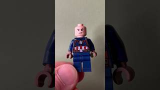 Lego Mini figure Build ✨ Captain America ✨ Alive \u0026 Undead ✨ #shorts #lego #avengers