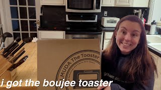 vlog | reorganize my kitchen | new balmuda toaster