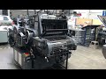 used heidelberg kord 64 offset printing machine for sale gab supplies ltd 1985