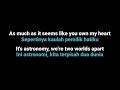 Conan Gray - Astronomy (Lirik dan terjemahan bahasa indonesia)