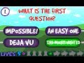 The Insurmountable Quiz Glitch - How to skip Question 96 & Rank C with Everything