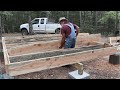 Girder, Floor Joist, Subfloor, Paradise Point Log Cabin Build, Ep 3