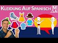 🇪🇦 Kleidung und Klamotten auf Spanisch | Spanische Vokabeln Lernen | Marcus´ Language Academy