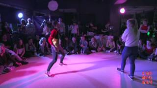 Siberian dancehall contest - Dancehall 1x1 1/2 Gaika vs Kate Mighty(Sibprokach 2016)2