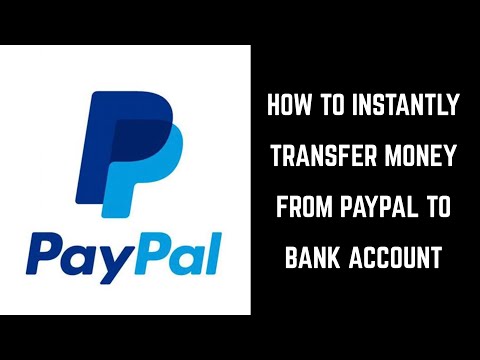 How to Instantly Transfer Money from PayPal to Bank Account How to Instantly Transfer Money from PayPal to Bank Account