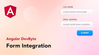 Angular - Form Integration