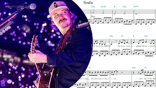 Morgan Wallen — Smile — Piano Sheet Music