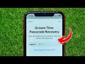How to Turn Off Screen Time Even If You Forgot Passcode