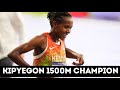 Faith Kipyegon SHATTERS Her Own Olympic Record in a HISTORIC 1500m Final!