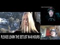 nightwish please learn the setlist in 48 hours hd remaster correct speed subtitles reaction