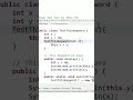 How to display instance variable when local variable has same name as instance variable | #shorts