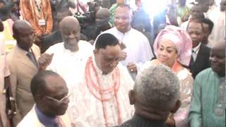 Pastor Ayo Oritsejafor Rejoicing with Chief Igbinedion