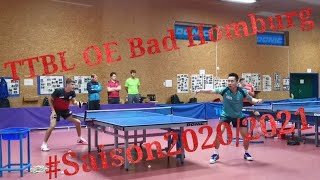 Bundesliga Vorbereitung TTC OE Bad Homburg #train #tabletennis #ttbl 🔥🏓