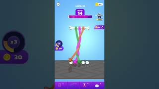 Tangle Master 3D Gameplay - Level 36 - Keep the Tangle Alive!