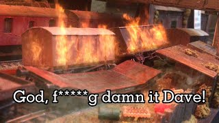 GOD, f*****g damn it Dave! - Model railway adaptation