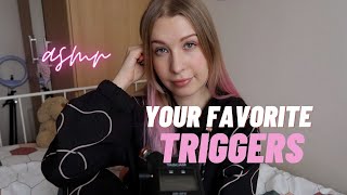 [ASMR] best triggers to help you sleep 💕😴 wasze ulubione wyzwalacze