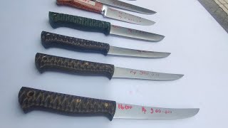 Kitchen dan boning knife : VG 10, Elmax, dan Vanadis 4E (Cocok untuk ibu rumah tangga)🔥📢