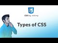 Types of CSS (External CSS, Inline CSS, Internal CSS) with Examples - Learn CSS in Hindi