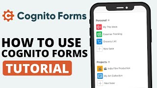 Cognito Forms Tutorial For Beginners | How to Use Cognito Forms in 2025