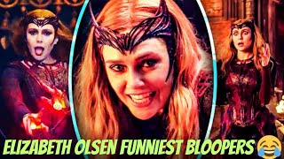 Elizabeth Olsen Funny Bloopers 😂❣️|Dr Strange In The Multiverse Of Madness bloopers|Wanda bloopers