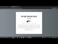 Emoji Movie Quiz Using HTML, CSS and JavaScript with Source Code