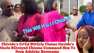 Chioma Fans Call Davido's Uncle B£tràyal For Talking With  Sophia Momodu  During Inauguration