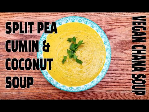 Coconut Yellow Split Pea Soup