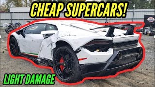 Wrecked Lamborghini Huracan rebuild Sells for Half Price!
