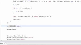 Java Tutorial - Motion Blur with Graphics2D