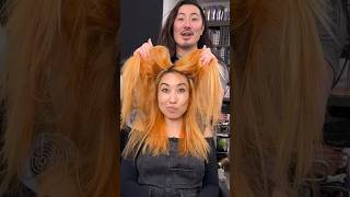 Removing Black Box Dyed Hair Color on @blogilates with @Guy_Tang  #mydentity