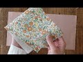 内布（裏布）も一度に作れる、一番簡単な巾着ポーチの作り方をご紹介｜how to make a super easy drawstring pouch 149