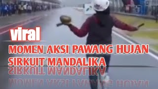 MANDALIKA MotoGP 2022 MANDALIKA CIRCUIT RAIN SHOWER ACTION MOMENT