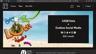 Vodafone VOXI sim nearly unlimited data for £10 a month!