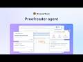 Proofreader Agent | Testing Toolkit