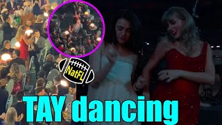 Taylor Swift \u0026 Margaret Qualley dancing to “Birds of a Feather” performance at the Grammys