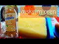 aiskrim oren sunquick | ice cream oranges 🍊