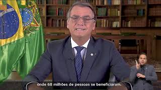 Veja o pronunciamento de Jair Bolsonaro no último dia de 2021