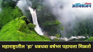 महाराष्ट्रातील 'हा' धबधबा वर्षभर पहायला मिळतो I Top 5 waterfalls near Mumbai I Chinaman I Vajra