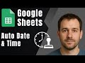 How to Automatically Insert Date and Timestamp in Google Sheets (2025 Tutorial)