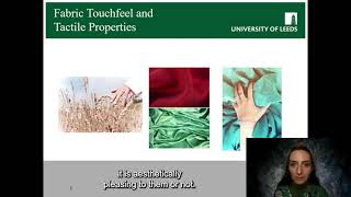 Digitising fabric properties using immersive technologies, Sahar Arshi, School of Design