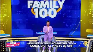 Mau Lihat Keseruan Family 100? Saksikan Yuk di Kanal Digital MNCTV 28 UHF!