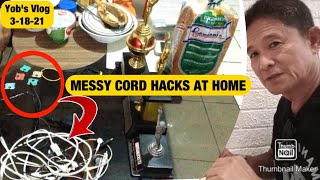 Usapang Senior: MESSY CORD HACKS AT HOME | DIY | SILENT VLOG