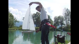 Modélisme nautique et SEP - RC Sailboat Kyosho Fortune 612 (first edition - 40Mghz)