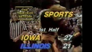 #15 Iowa Hawkeyes vs #18 Illinois Fighting Illini at Iowa Fieldhouse - Full Game from 2/7/1981