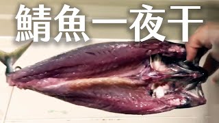 【海洋主廚愛爾文魚類處理】如何做鯖魚一夜干？｜How to make mackerel dry overnight?